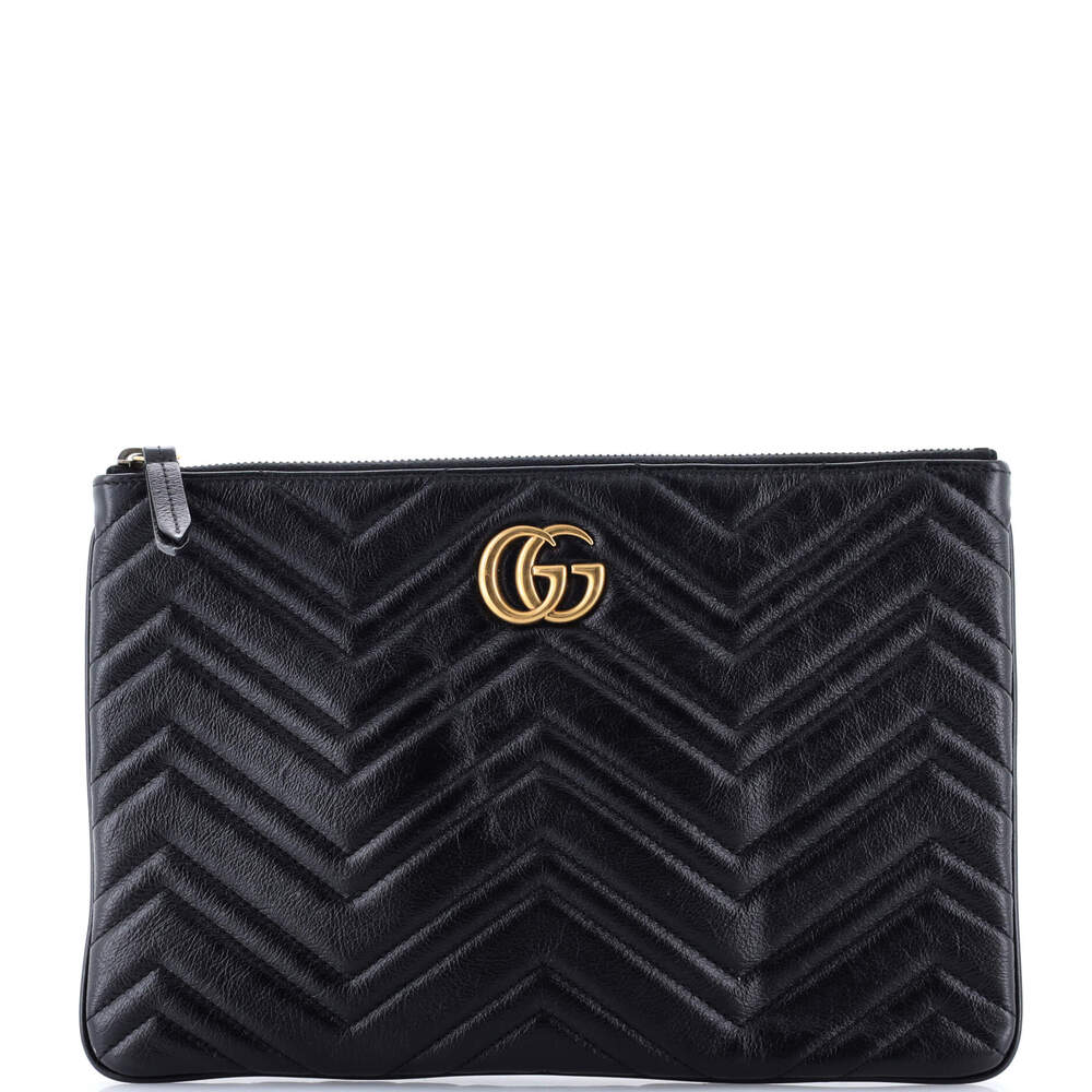 Gucci Gg Marmont Clutch Matelasse #204925G12B